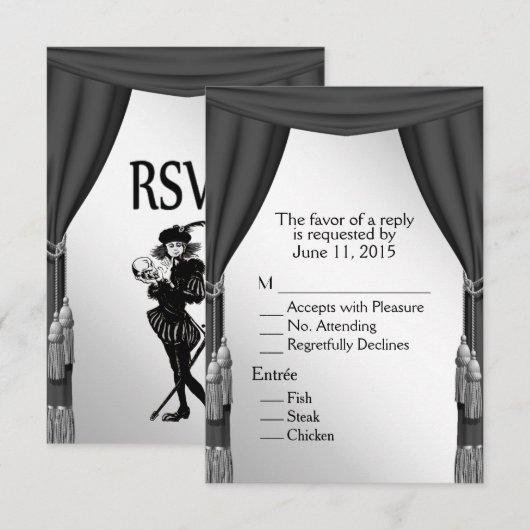 Hamlet Theater Theme RSVP (Voorkant / Achterkant)