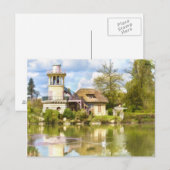 Hamlet van koningin, Versailles, Frankrijk, Briefk Briefkaart (Voorkant / Achterkant)