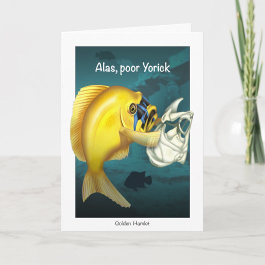 Hamlet Verjaardag Kaart (Voorkant)