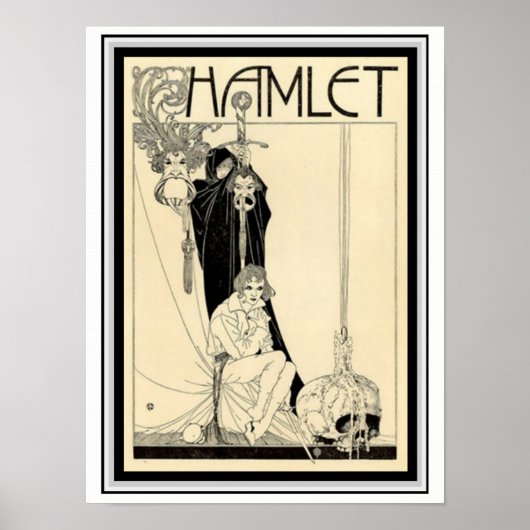 Hamlet William H. Robinson Poster 12 x 16 (Voorkant)