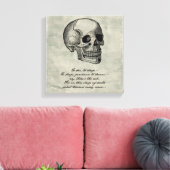 Hamlet - William Shakespeare Canvas Afdruk (Insitu (Woonkamer))