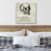 Hamlet - William Shakespeare Canvas Afdruk (Insitu (Slaapkamer))
