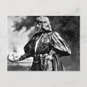 hamlet william shakespeare sarah baird 1899 skull briefkaart (Voorkant)