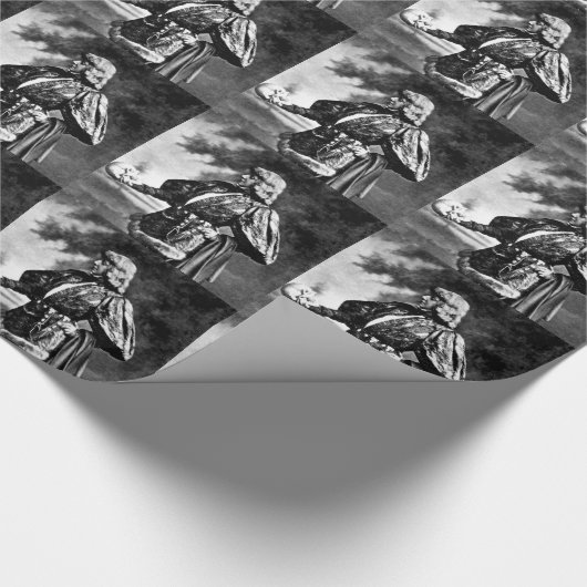 hamlet william shakespeare sarah baird 1899 skull cadeaupapier (Hoek)