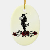 Hamlet Yellow Keramisch Ornament (Voorkant)