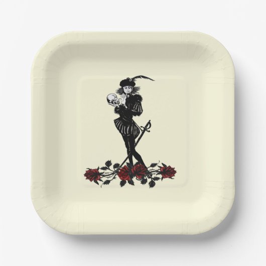 Hamlet Yellow Paper Bord (Voorkant)