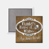 Hamlet's House of Ribs Magnet (Voorkant / Achterkant)