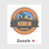 Hamlin, Kansas Sticker (Vel)