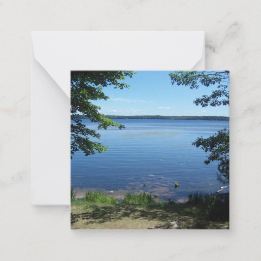 Hamlin Lake Flat Notitiekaarten Notitiekaartje (Voorkant)