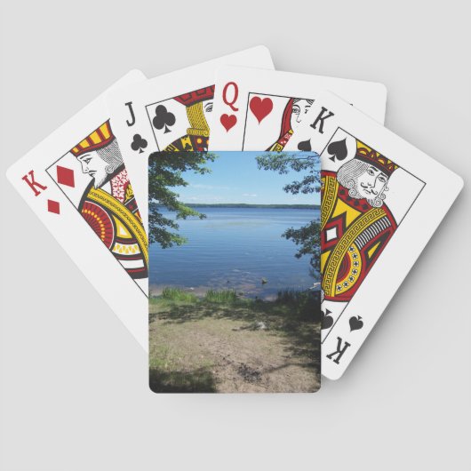 Hamlin Lake, Ludington State Park Pokerkaarten (Achterkant)