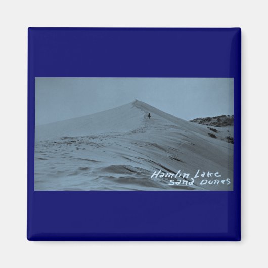 Hamlin Lake Sand Dunes, Michigan Magneet (Voorkant)