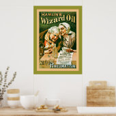 Hamlin's Wizard Oil ~  Adverteren Poster (Keuken)