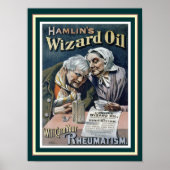 Hamlin's Wizard Oil (Cure All) 12 x 16 print (Voorkant)