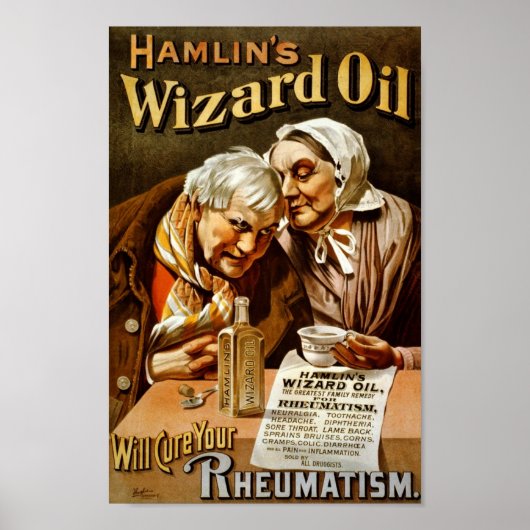 Hamlin's Wizard Oil poster (Voorkant)