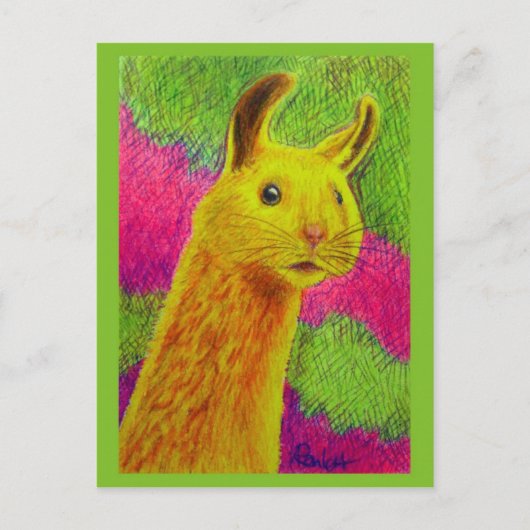 HamLlama-Briefkaart Briefkaart (Voorkant)