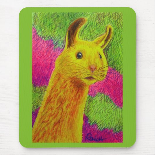 HamLlama Mousepad Muismat (Voorkant)