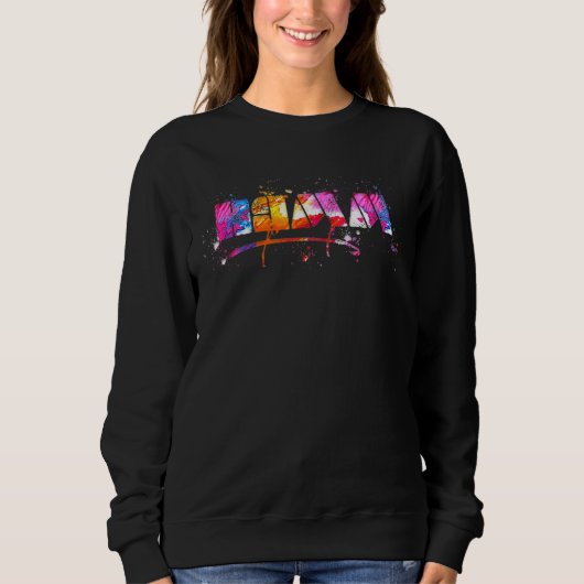 Hamm Lettering Souvenir Waterverf Hamm Trui (Voorkant)