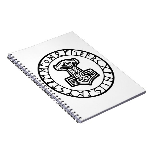 Hammer 0033 van Mjölnir Thor #USAPatriotGraphics © Notitieboek (Rechterzijde)