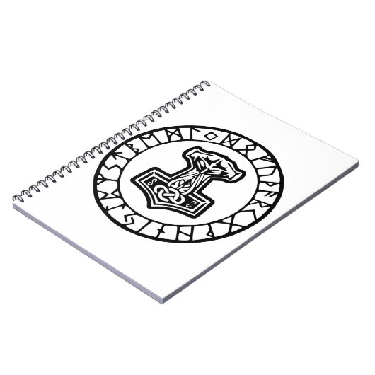 Hammer 0033 van Mjölnir Thor #USAPatriotGraphics © Notitieboek (Linkerzijde)