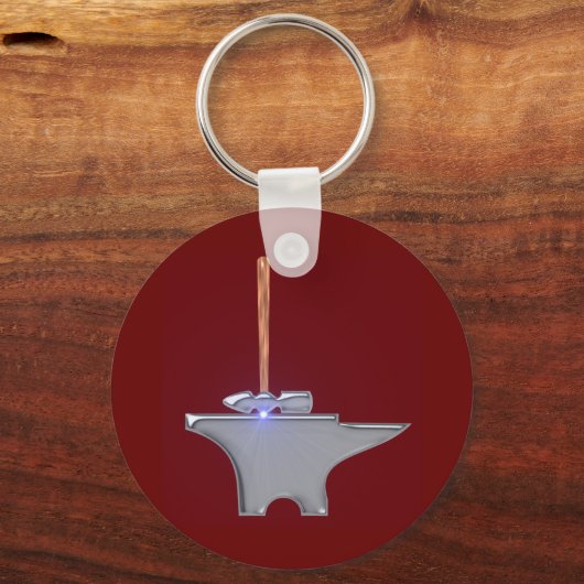 Hammer Amboss anvil Sleutelhanger (Voorkant)