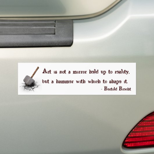 Hammer Bumpersticker (Op auto)