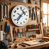 Hammer Clock Grote Klok