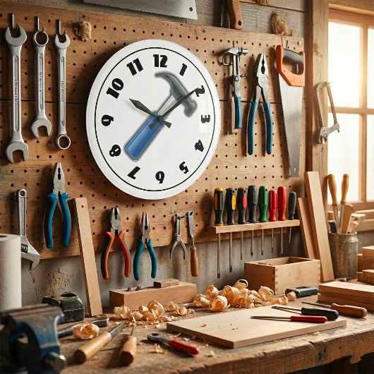 Hammer Clock Grote Klok