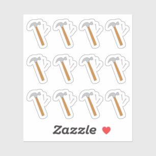 Hammer constructie onderhoud Home Verbetering Sticker