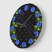 Hammer Construction Building Workshop Clock 12 Grote Klok (Hoek)