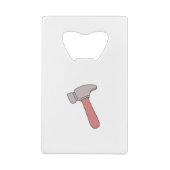 Hammer Creditkaart Flessenopener (Achterkant)