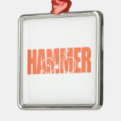 Hammer Cycling Metalen Ornament (Links)
