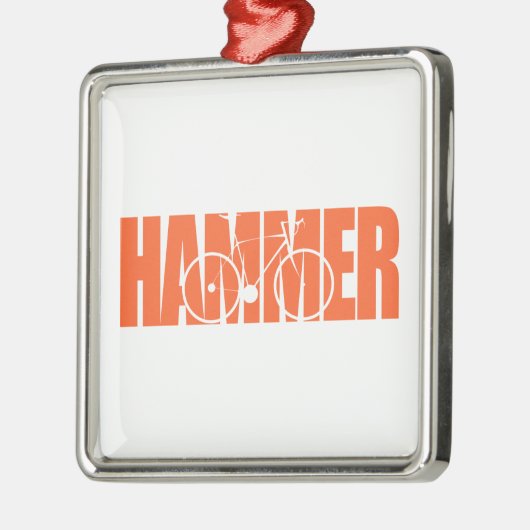 Hammer Cycling Metalen Ornament (Links)
