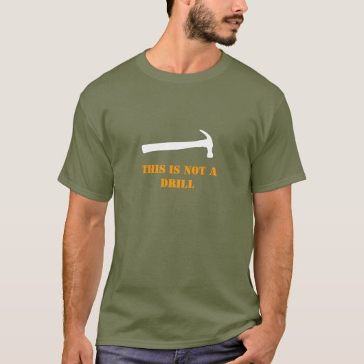 Hammer Drill T-shirt (Voorkant)