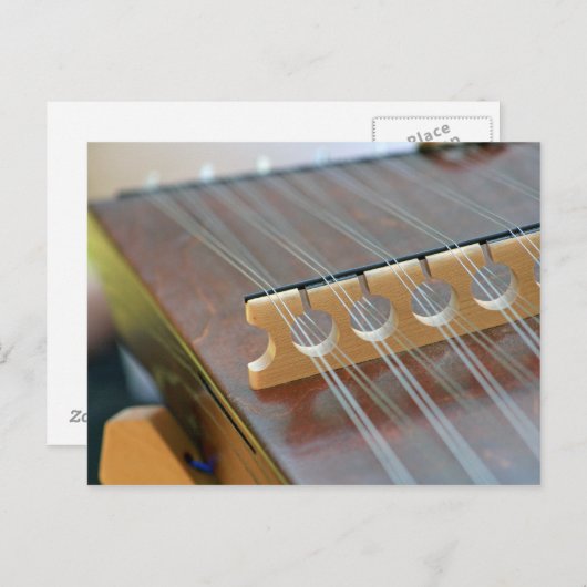 Hammer Dulcimer Bridge naar je verbeelding. Briefkaart (Voorkant / Achterkant)