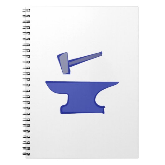 Hammer en Iron Notitieboek (Voorkant)