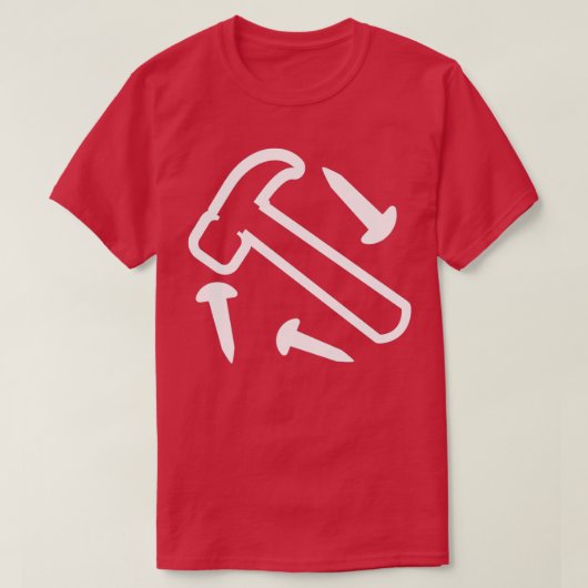 Hammer en Nail T-shirt (Design voorkant)