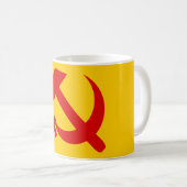 HAMMER EN SICKLE 2 KOFFIEMOK (Voorkant rechts)
