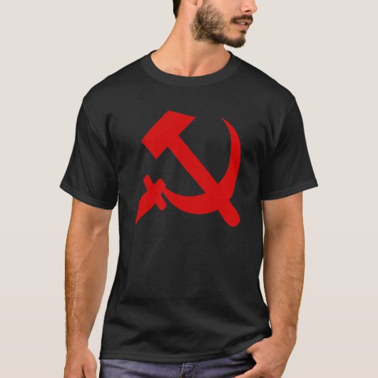 HAMMER EN SICKLE 2 T-SHIRT (Voorkant)