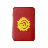 Hammer en Sickle Badge Badmat (Voorkant Verticaal)