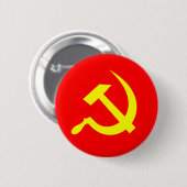 Hammer en Sickle Button (Voorkant /achterkant)