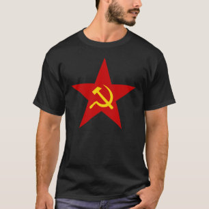 Hammer en Sickle Communist Star T-shirt