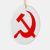 Hammer en Sickle Keramisch Ornament (Rechts)