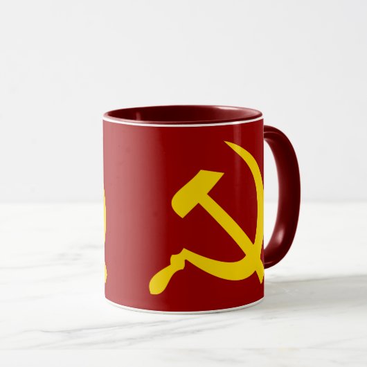 Hammer en Sickle Mok (Voorkant rechts)