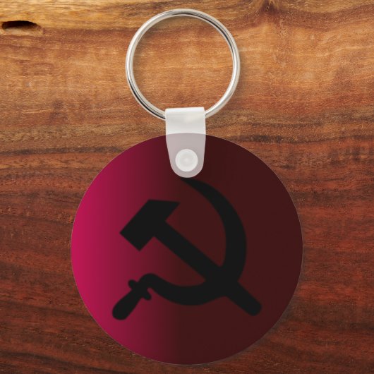 Hammer en Sickle Sleutelhanger (Voorkant)