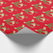 Hammer en sikkel cadeaupapier (Hoek)