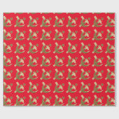 Hammer en sikkel cadeaupapier (Vlak)