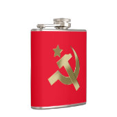 Hammer en sikkel heupfles (Rechts)