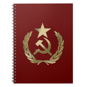 Hammer en sikkel notitieboek