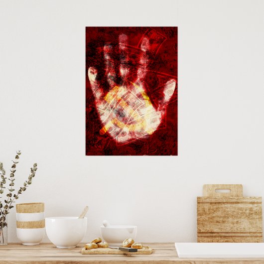 Hammer en sikkel poster (Keuken)