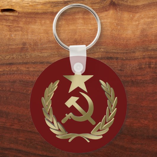 Hammer en sikkel sleutelhanger (Voorkant)